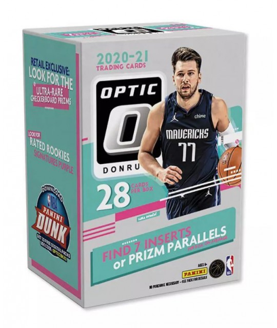 PANINI DONRUSS OPTIC 2020/2021 KORVPALLIKAARDID BLASTER BOX